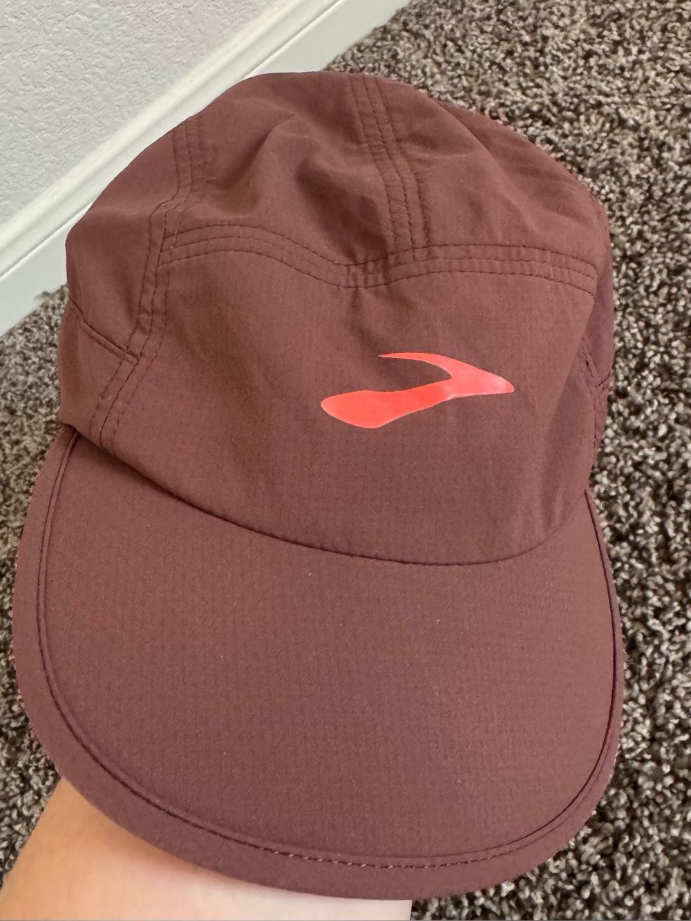 Brooks Propel Running Hat Unisex Adult Washable One Size Adjustable Elastic